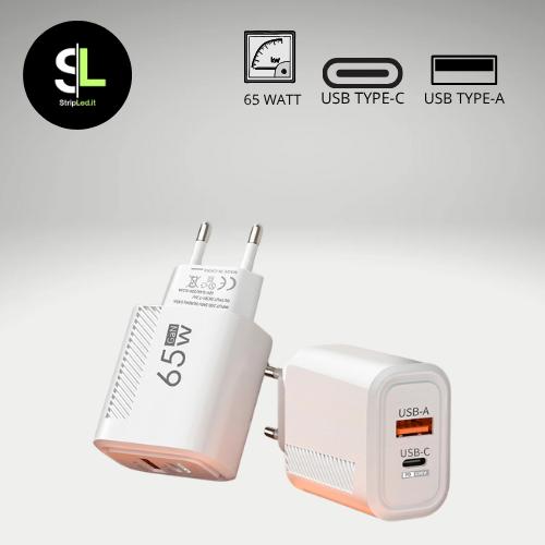 ALIMENTATORE USB 5V A SPINA 65W