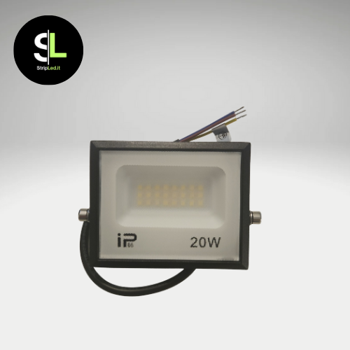 FARO A LED DA ESTERNO 20W IP66