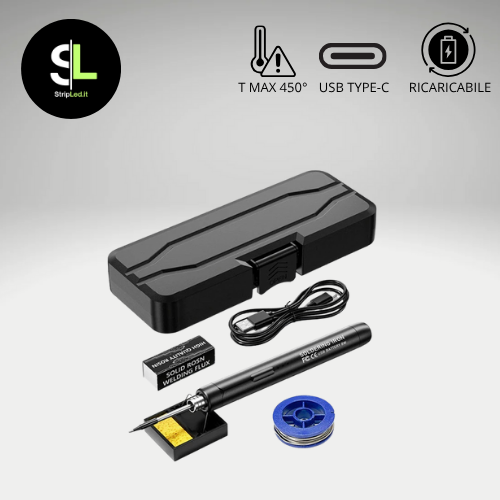 SALDATORE A STAGNO USB-C RICARICABILE 8W