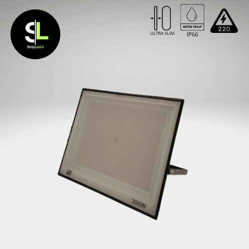 FARO A LED DA ESTERNO 300W IP66