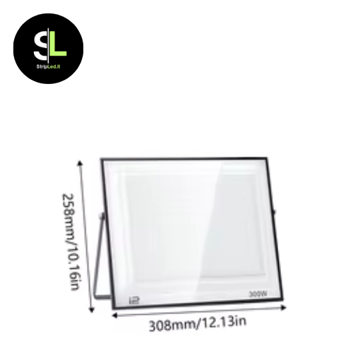 FARO A LED DA ESTERNO 300W IP66
