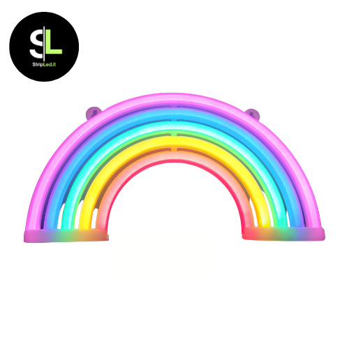 INSEGNA NEON LED RAINBOW