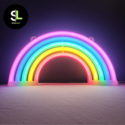 INSEGNA NEON LED RAINBOW