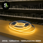 STRIP LED COB 24 VDC 5MT 528LEDS/MT IP20 BIANCO CALDO 3000K