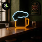 INSEGNA LUMINOSA NEON LED BIRRA