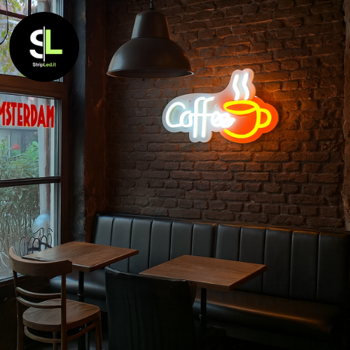 INSEGNA NEON LED COFFEE