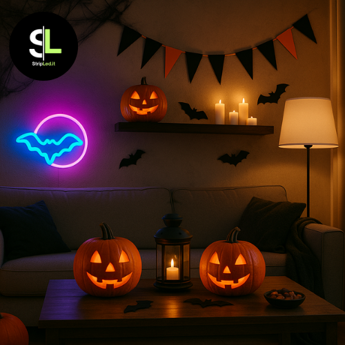 INSEGNA NEON LED PIPISTRELLO