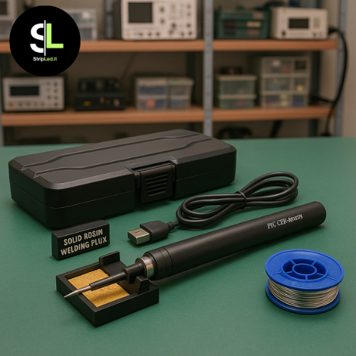 SALDATORE A STAGNO USB-C RICARICABILE 8W